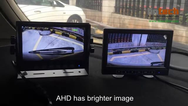 AHD Cameara Daytime Reversing video comparing with Sharp CCD sensor Camera смотреть онлайн