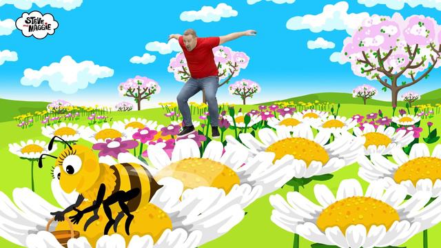 Little Bugs for Kids from Steve and Maggie | Ladybird, Honey Bee, Bumblebee Story | Wow English TV смотреть онлайн