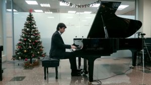 И.С. Бах — Ф. Лист, Прелюдия и фуга BWV 545. Исполняет Рубен Козин.