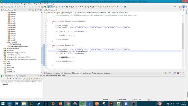 Java String Concatenation vs Stringbuilder (Performans için SB'yi Seç) смотреть онлайн