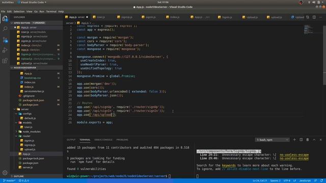 Node.js, Express, MongoDB, React JS - Video Server Project Tutorial смотреть онлайн