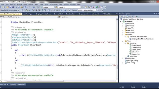 Part 26 Customizing the autogenerated index view смотреть онлайн