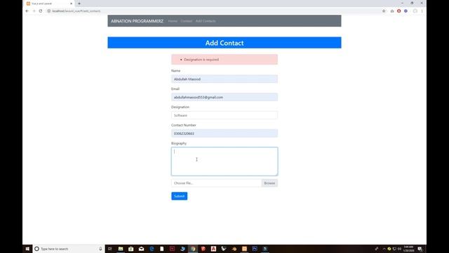Full Stack Vue.js & Laravel CRUD with RESTFUL API | Intro смотреть онлайн