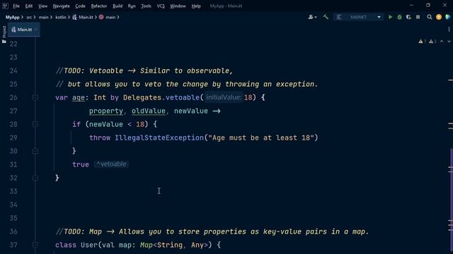 Delegates in Kotlin | OOP смотреть онлайн