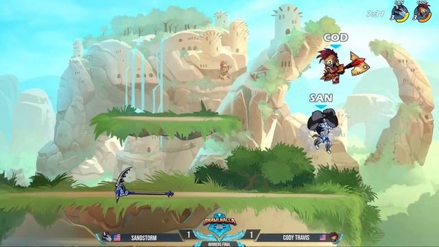 Sandstorm vs Cody Travis - Winners Final - BCX Singles Finals 2021 - NA 1v1 смотреть онлайн