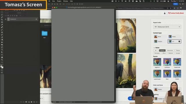 Adobe Firefly Live Weekly Meetup: Designing a Poster in Firefly & Photoshop смотреть онлайн