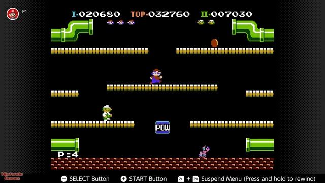 Mario Bros. 1983 – 2 Player (NES) | Retrogaming