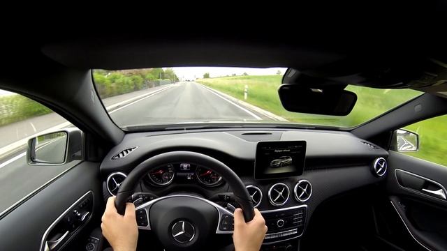 |POV test drive| 2017 Mercedes-Benz A200 AMG Line смотреть онлайн