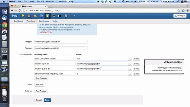 Hadoop Streaming in Hue/Oozie, querying results in Hive смотреть онлайн
