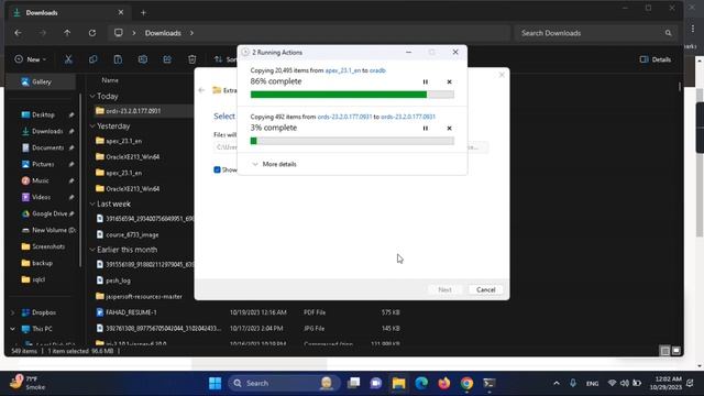 ORACLE APEX 23.1 INSTALALTION AND CONFIGURATION IN PDB смотреть онлайн