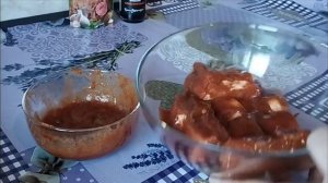 РЕБРА, свиные ребра на сковороде в интересном маринаде.