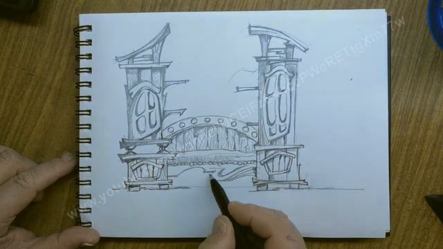 Эскиз мебели в стиле 