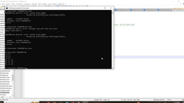 Two dimensional Array in java | 2d Array | Matrixes | #java #array смотреть онлайн
