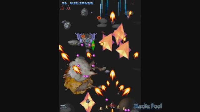 Baryon Future Assault (Arcade) Playthrough longplay retro video game смотреть онлайн