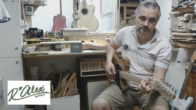 Телекастер 2017, Telecaster Guitar RalexGuitars смотреть онлайн