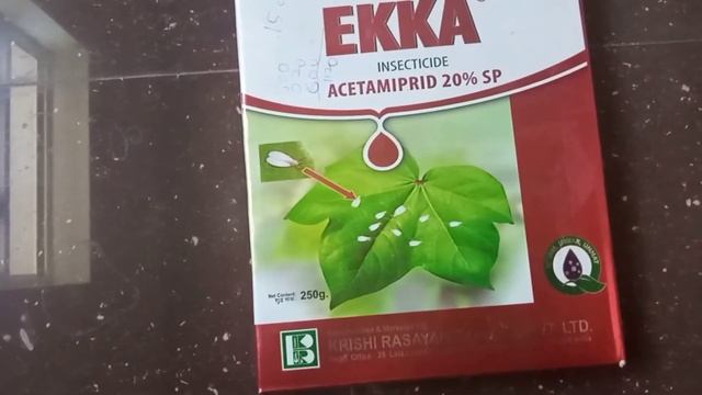 #EKKA_insecticide  #Acetamiprid 20 % SP/ #एसिटामिप्रिड 20% एसपी/ Best Sucking Pests/ Whitewfly Cont