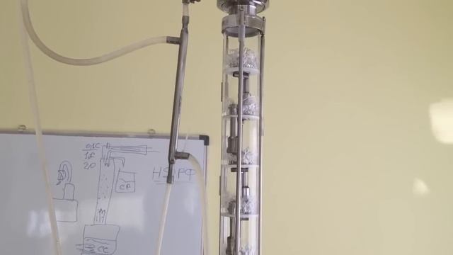 Колпачковая ПРавильная колонка замеры ее работы в цифрах смотреть онлайн