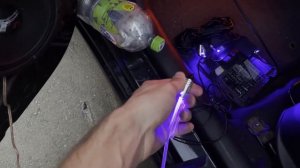 НЕОНОВАЯ ПОДСВЕТКА САЛОНА АВТО КАК В МЕРСЕДЕСЕ! ЛЕНТА С ALIEXPRESS!