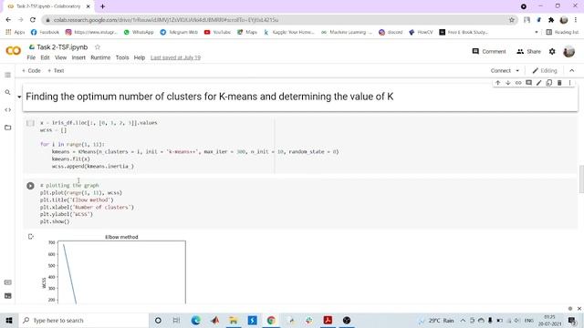 Prediction using Unsupervised ML смотреть онлайн
