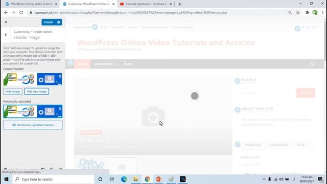 How to Change Top Header in WordPress Website? WP Expert WordPress Course Part-007 смотреть онлайн