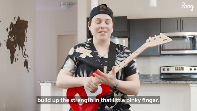 How to play G Chord on a 3-string Guitar [Loog Guitar School] смотреть онлайн
