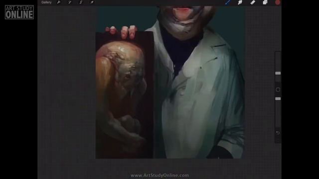 iPad Art Course: "Alien Photo" with NIKKO. смотреть онлайн