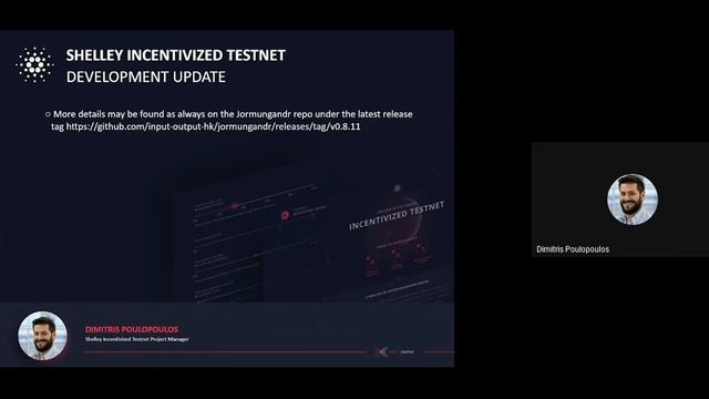 Shelley Incentivized Testnet Development Update смотреть онлайн