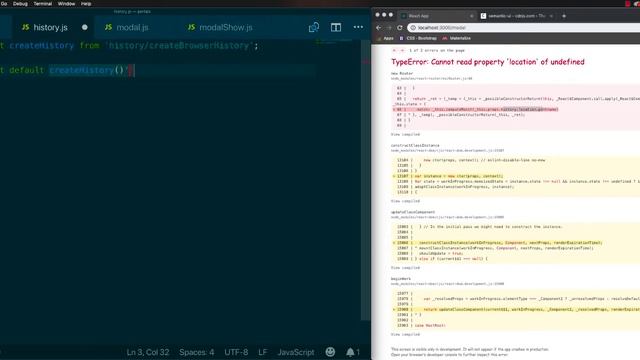 Reactjs - Modals pt 2 смотреть онлайн