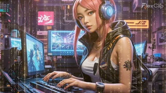 Cyberpunk Alantis Lo-Fi Beat Programmer's Motivation!! смотреть онлайн