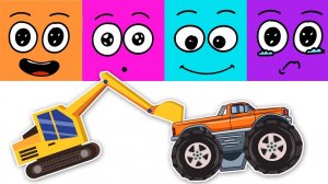 Почему экскаватор обиделся? Учим эмоции - Развивающий мультик для детей