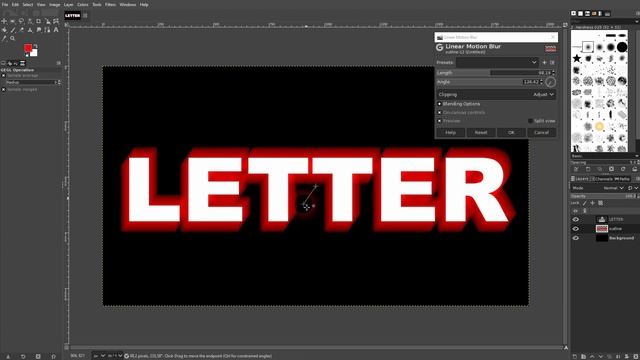 Create a Block Letter Text Effect in Gimp смотреть онлайн