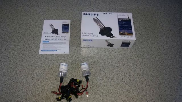 Комплектация и подключение ксенона Филипс. Важно правильно установить и подключить ксенон. смотреть онлайн