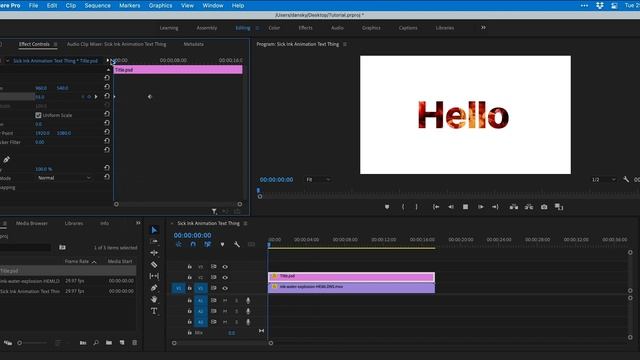 Masking Video INSIDE Text with Premiere Pro & Photoshop смотреть онлайн