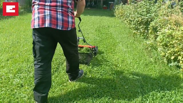 Einhell. Газонокосилка механическая GE-HM 38 S-F смотреть онлайн