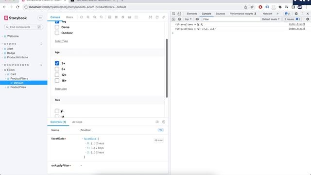 13 Storybook - Product Filter component from HyperUI for our Storefront смотреть онлайн