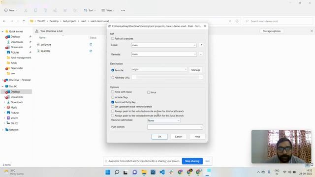 How add git repo in existing project смотреть онлайн