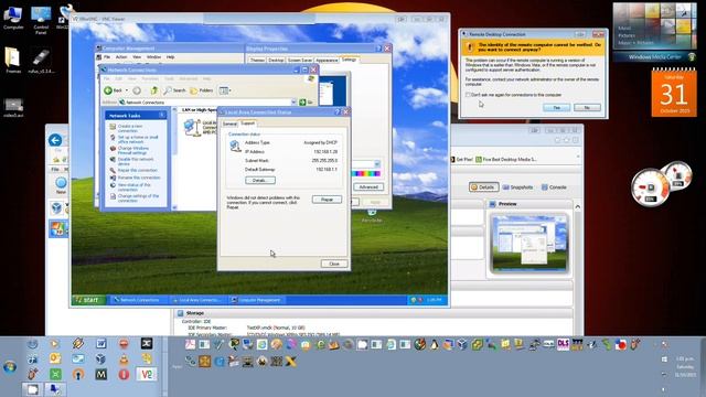FreeNAS - Setup VirtualBox OS windows XP (Part 6) смотреть онлайн