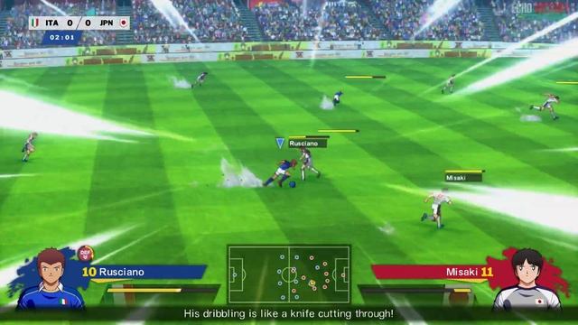 Most Epic Dribble Moves Compilation! Captain Tsubasa: Rise of New Champions смотреть онлайн