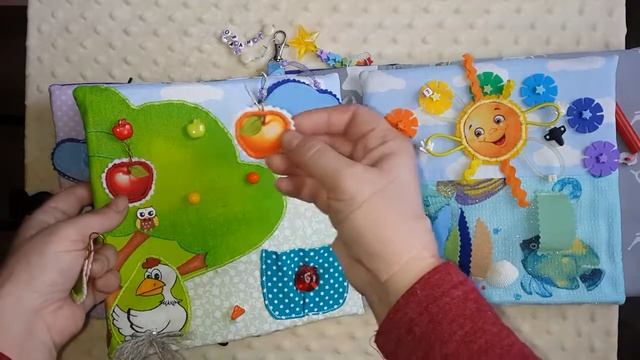 Развивающая мягкая книга из ткани и фетра для мальчика своими руками №8 ))) смотреть онлайн