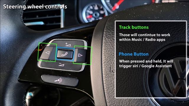 VW Touareg 2011 RCD550 - Apple CarPlay Integration