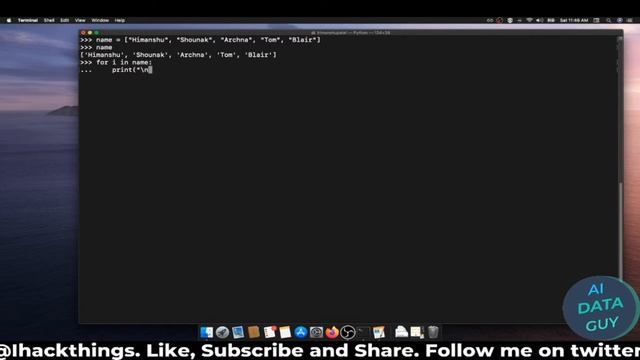 Let's code | Python ForLoops & Range | aidataguy смотреть онлайн