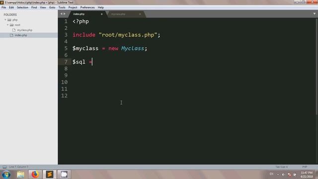 Object-Oriented PHP Bangla Tutorial Part-4(Mysqli Database connection by construct) смотреть онлайн