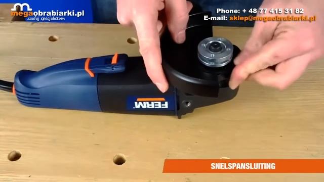 Szlifieka elektryczna Ferm AGM1060S смотреть онлайн