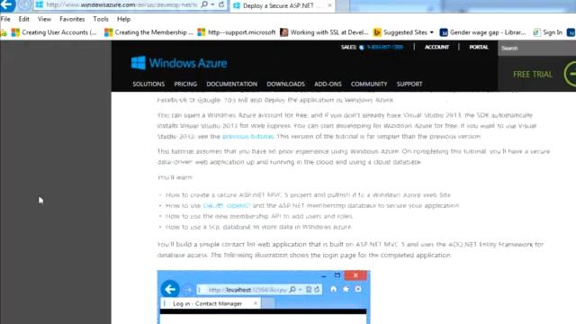 Ceating the Membership Schema in SQL Server (C#) смотреть онлайн