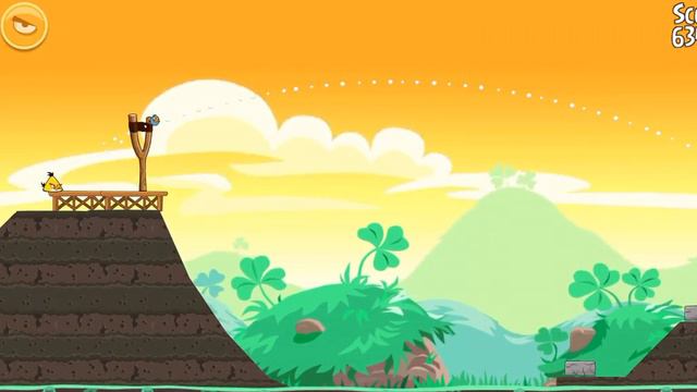 Angry Birds seasons Go Green Get Lucky Three Stars Level 1-12 смотреть онлайн