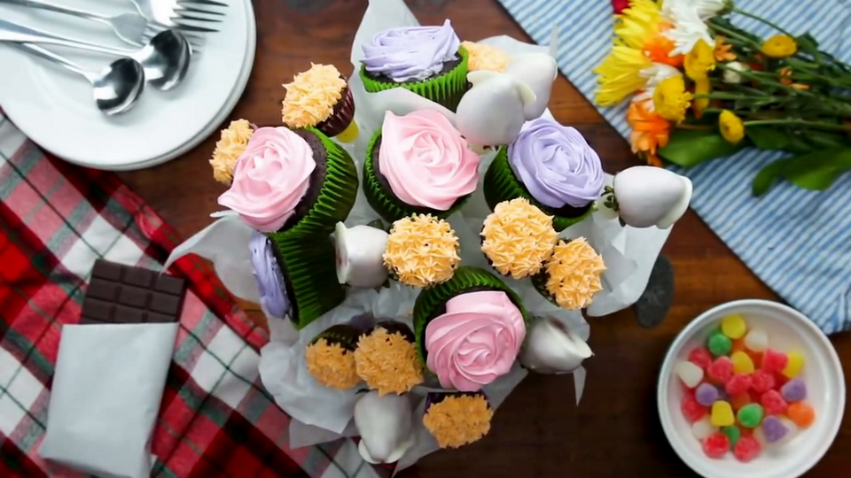 Съедобный букет к 8 марта смотреть онлайн