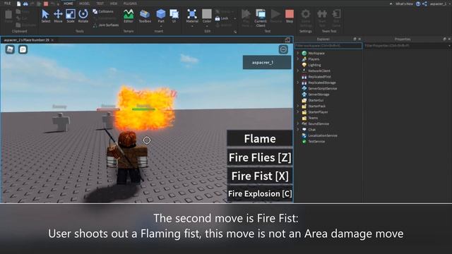 Roblox Studio: Flame Flame Fruit (Mera Mera No Mi/Fire) смотреть онлайн