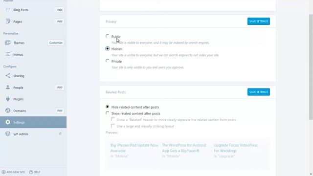 ePortfolios in Wordpress - Video 2: Admin and Privacy смотреть онлайн