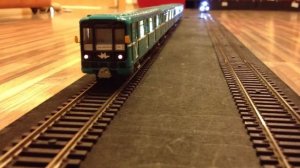 Модели вагонов метро Еж и 81-717