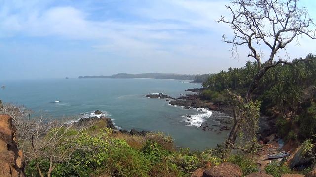Южное Гоа, Пляж Мобор, Holiday inn Resort Goa 2016, 4K video, Sony FDR-X1000V смотреть онлайн